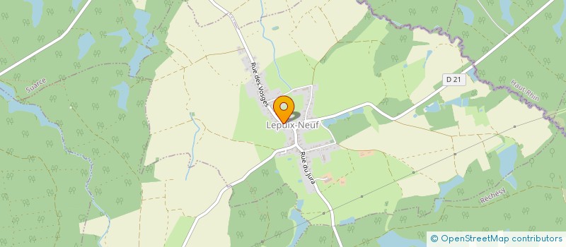 localisation de l'entreprise MADAME VIRGINIE DEMOUGEOT à FECHE-L'EGLISE