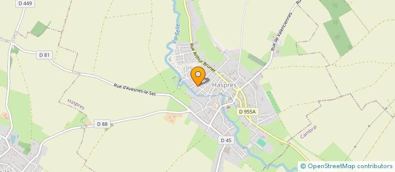 localisation de l'entreprise MADAME VIRGINIE DEMOULIN  HASPRES