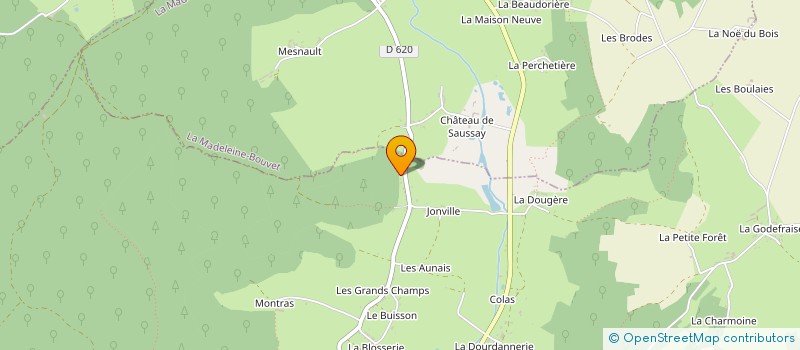 localisation de l'entreprise MADAME VIRGINIE DENIS à BRETONCELLES