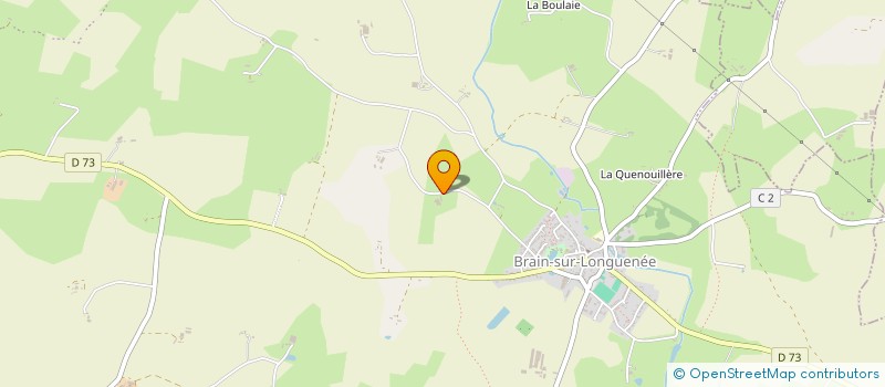 localisation de l'entreprise MADAME VIRGINIE DESLANDES  LONGUENEE-EN-ANJOU