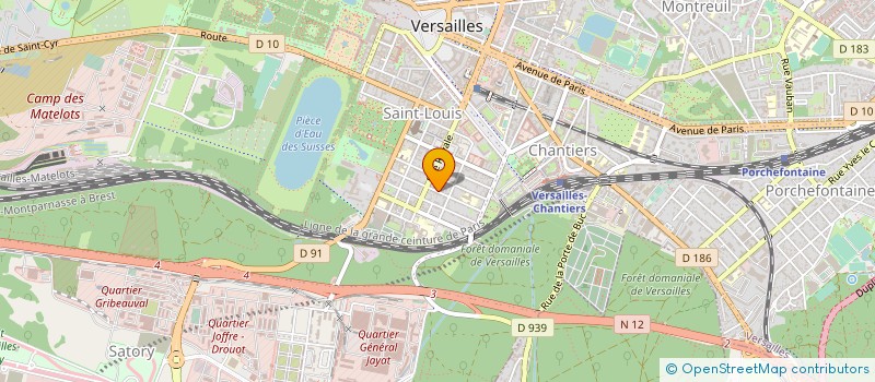 localisation de l'entreprise MADAME VIRGINIE DESPORT à VERSAILLES