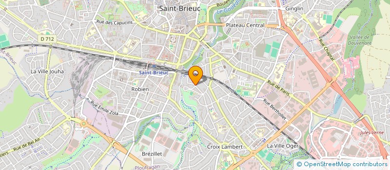 localisation de l'entreprise MADAME VIRGINIE DESPRES à SAINT-BRIEUC