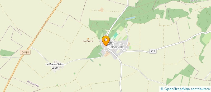 localisation de l'entreprise MADAME VIRGINIE DESPREZ à RICHARVILLE