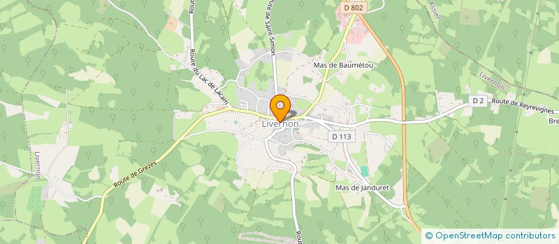 localisation de l'entreprise MADAME VIRGINIE DEVAUX  ASSIER