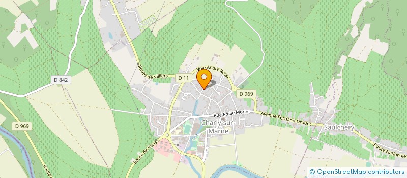 localisation de l'entreprise MADAME VIRGINIE DEVILLIER  MONTMIRAIL