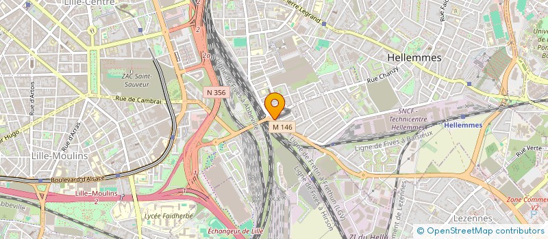localisation de l'entreprise MADAME VIRGINIE DEVOS à LILLE