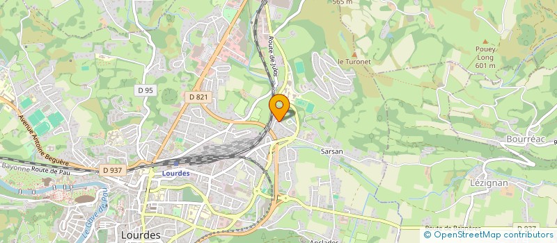 localisation de l'entreprise MADAME VIRGINIE DIAS  LOURDES