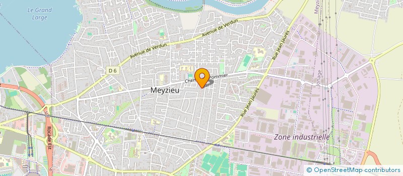 localisation de l'entreprise MADAME VIRGINIE DIOCHON à MEYZIEU