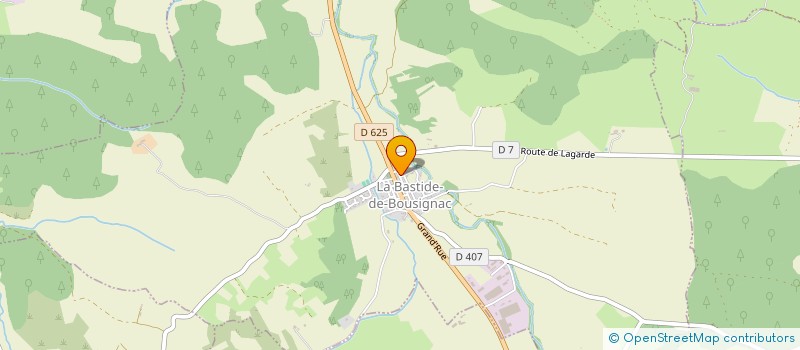 localisation de l'entreprise MADAME VIRGINIE DISTEFANO à LA BASTIDE-DE-BOUSIGNAC