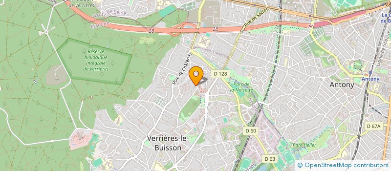 localisation de l'entreprise MADAME VIRGINIE DJEA AHOUANZI à VERRIERES-LE-BUISSON