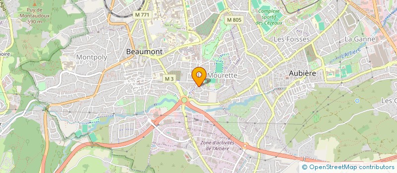 localisation de l'entreprise MADAME VIRGINIE DOCO  BEAUMONT