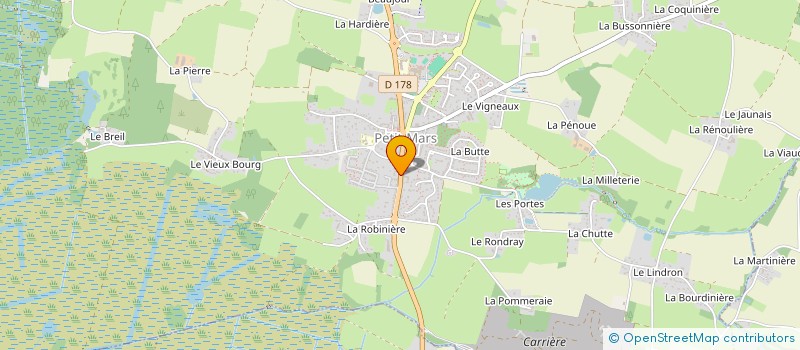 localisation de l'entreprise MADAME VIRGINIE DODE  PETIT-MARS