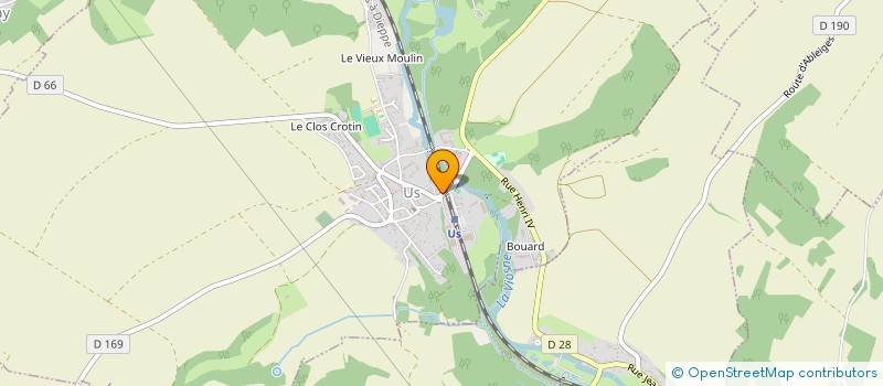 localisation de l'entreprise MADAME VIRGINIE DOISON  MARINES