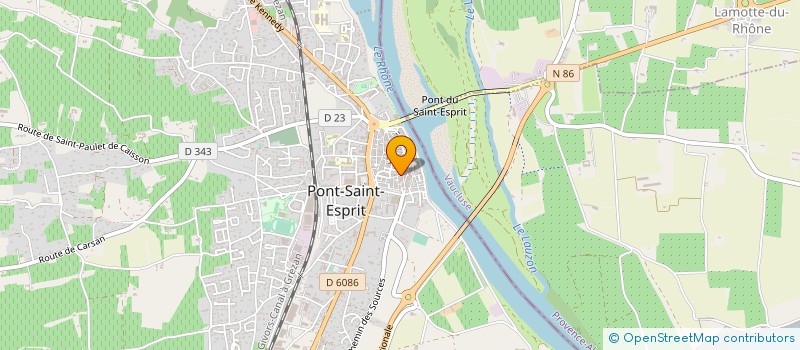 localisation de l'entreprise MADAME VIRGINIE DORMOIS  PONT-SAINT-ESPRIT