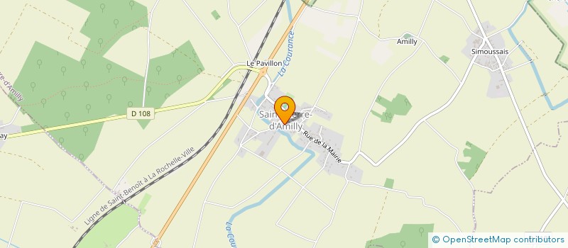 localisation de l'entreprise MADAME VIRGINIE DOTEVAGE  SAINT-PIERRE-D'AMILLY