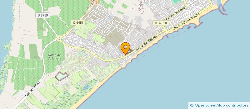 localisation de l'entreprise MADAME VIRGINIE DOUARRE  AGDE