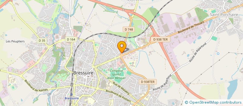 localisation de l'entreprise MADAME VIRGINIE DREVIN  BRESSUIRE