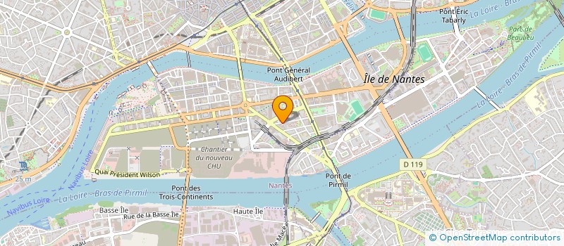 localisation de l'entreprise MADAME VIRGINIE DRUNEAU à NANTES