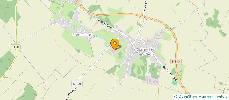 localisation de l'entreprise MADAME VIRGINIE DUBAR à CORMEILLES-EN-VEXIN