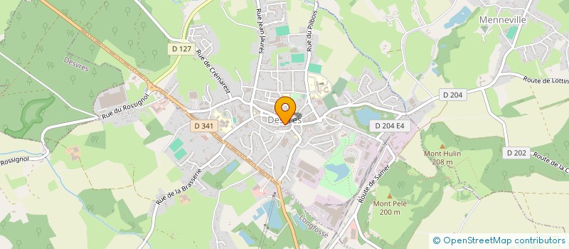 localisation de l'entreprise MADAME VIRGINIE DUCHATEAUX  DESVRES