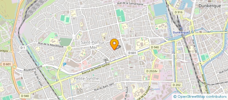 localisation de l'entreprise MADAME VIRGINIE DUMEZ à DUNKERQUE