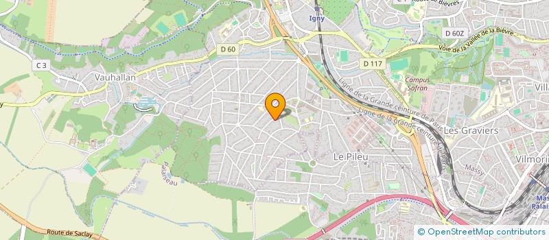 localisation de l'entreprise MADAME VIRGINIE DUPERCHE  IGNY