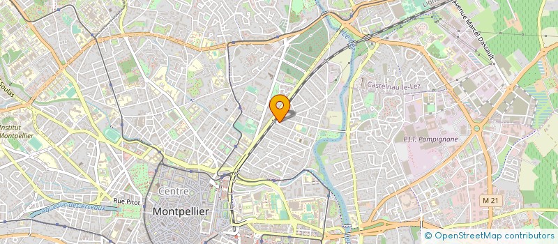 localisation de l'entreprise MADAME VIRGINIE DUPON à MONTPELLIER