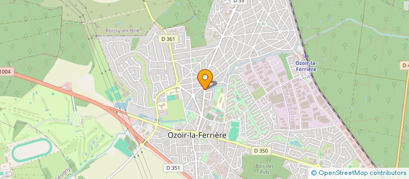 localisation de l'entreprise MADAME VIRGINIE DUPONT  OZOIR-LA-FERRIERE