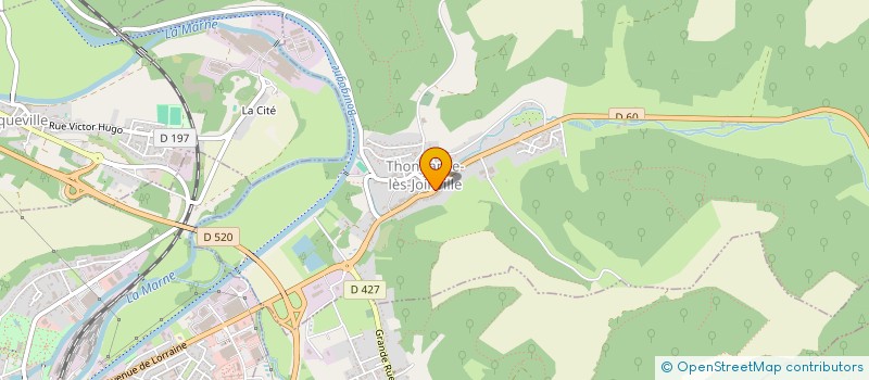 localisation de l'entreprise MADAME VIRGINIE DUPONT à THONNANCE-LES-JOINVILLE