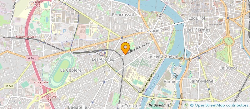localisation de l'entreprise MADAME VIRGINIE DUPUY à TOULOUSE