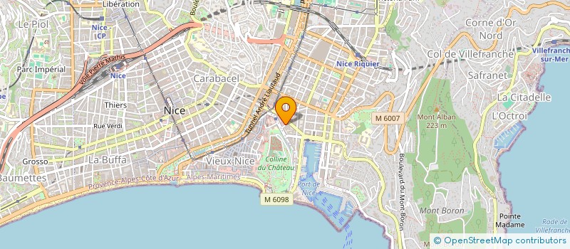 localisation de l'entreprise MADAME VIRGINIE DURON à NICE