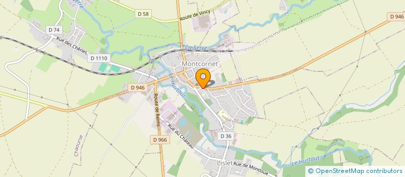 localisation de l'entreprise MADAME VIRGINIE DUTERQUE  MONTCORNET