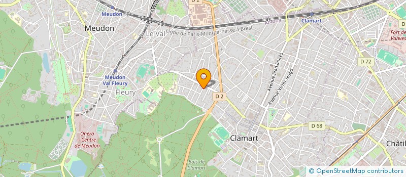 localisation de l'entreprise MADAME VIRGINIE EMMANUELLE GARCIA à CLAMART