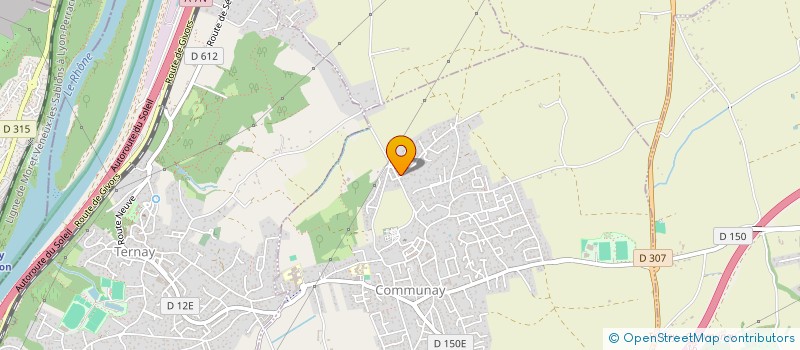 localisation de l'entreprise MADAME VIRGINIE EMPEYTA  COMMUNAY