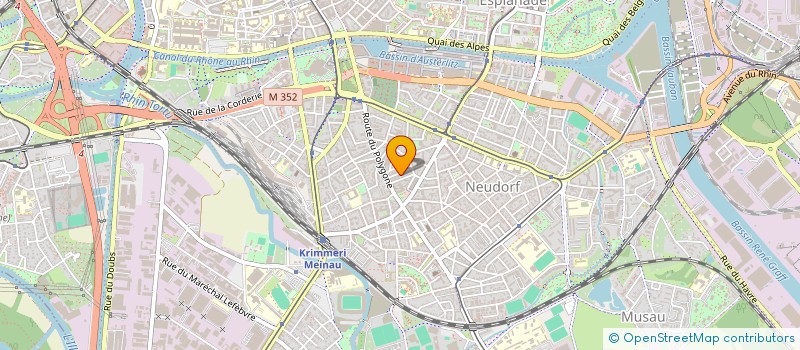 localisation de l'entreprise MADAME VIRGINIE ENGEL à STRASBOURG