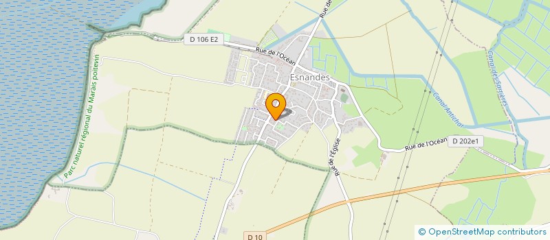 localisation de l'entreprise MADAME VIRGINIE ESPEROU  ESNANDES