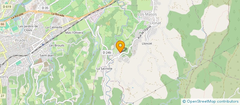 localisation de l'entreprise MADAME VIRGINIE EXPOSITO  LOS MASOS