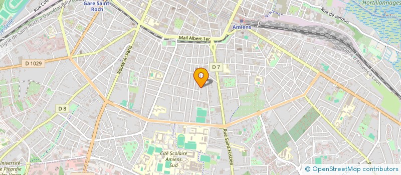 localisation de l'entreprise MADAME VIRGINIE FACQUEUR  AMIENS