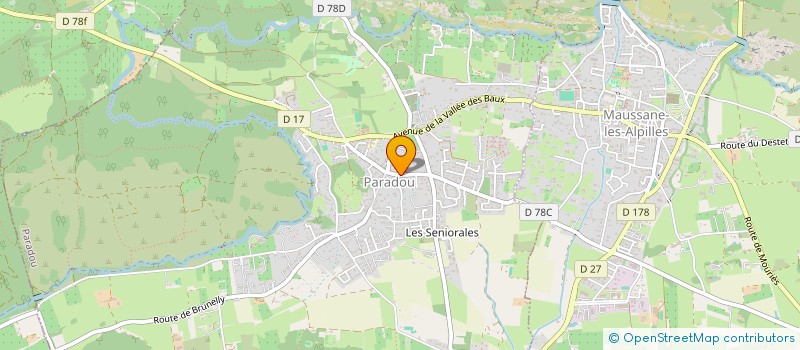 localisation de l'entreprise MADAME VIRGINIE FAGOT  PARADOU