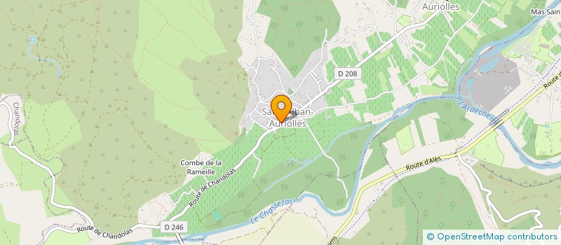 localisation de l'entreprise MADAME VIRGINIE FARAPPA  VALLON-PONT-D'ARC