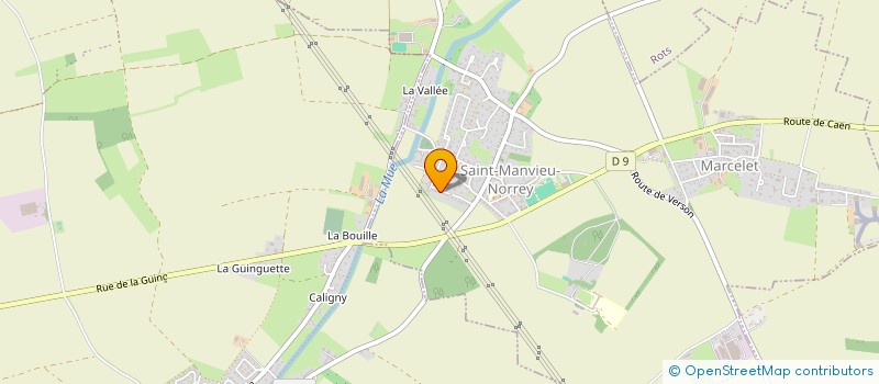 localisation de l'entreprise MADAME VIRGINIE FARRE  SAINT-MANVIEU-NORREY