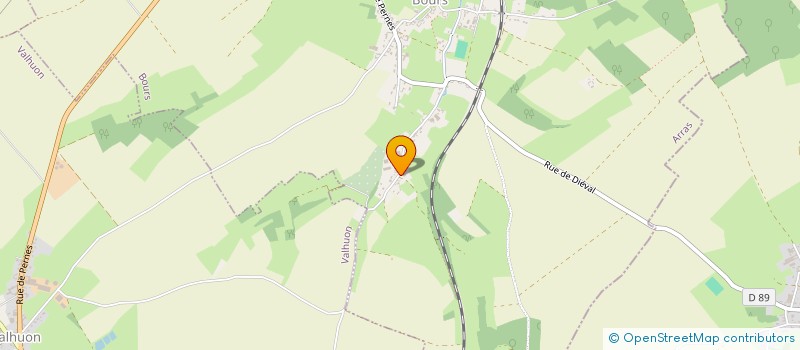 localisation de l'entreprise MADAME VIRGINIE FAURE  BOURS