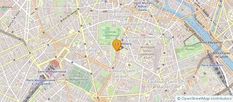 localisation de l'entreprise MADAME VIRGINIE FAUVEL  PARIS