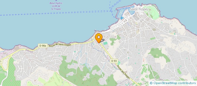 localisation de l'entreprise MADAME VIRGINIE FELENC  SAINT-TROPEZ