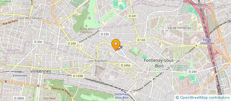 localisation de l'entreprise MADAME VIRGINIE FENESTRAZ  ANNEMASSE