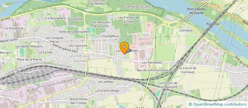 localisation de l'entreprise MADAME VIRGINIE FERNANDEZ  LA VILLE-AUX-DAMES