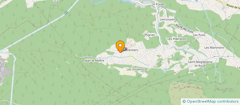 localisation de l'entreprise MADAME VIRGINIE FERRANDEZ  SIMIANE-COLLONGUE