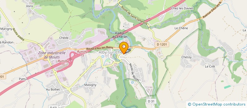 localisation de l'entreprise MADAME VIRGINIE FERREIRA GONCALVES  CHAINAZ-LES-FRASSES