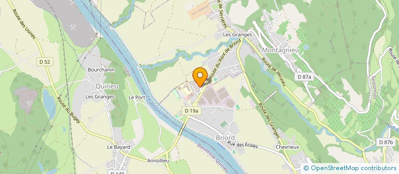 localisation de l'entreprise MADAME VIRGINIE FERROUILLET à SURY-LE-COMTAL