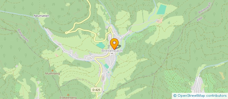 localisation de l'entreprise MADAME VIRGINIE FIORI  BREITENBACH